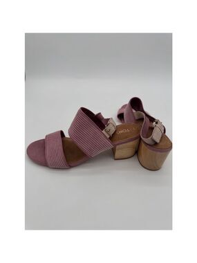 Women's TOMS Sandals, Size W9, Dusty Rose